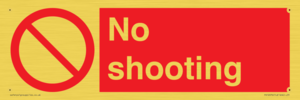 No shooting